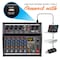Pyle Pyle Professional Bluetooth DJ Audio Mixer - 6-Channel DJ Controller, USB Interface, MP3, XLR Inputs PMX466 - alternate 4